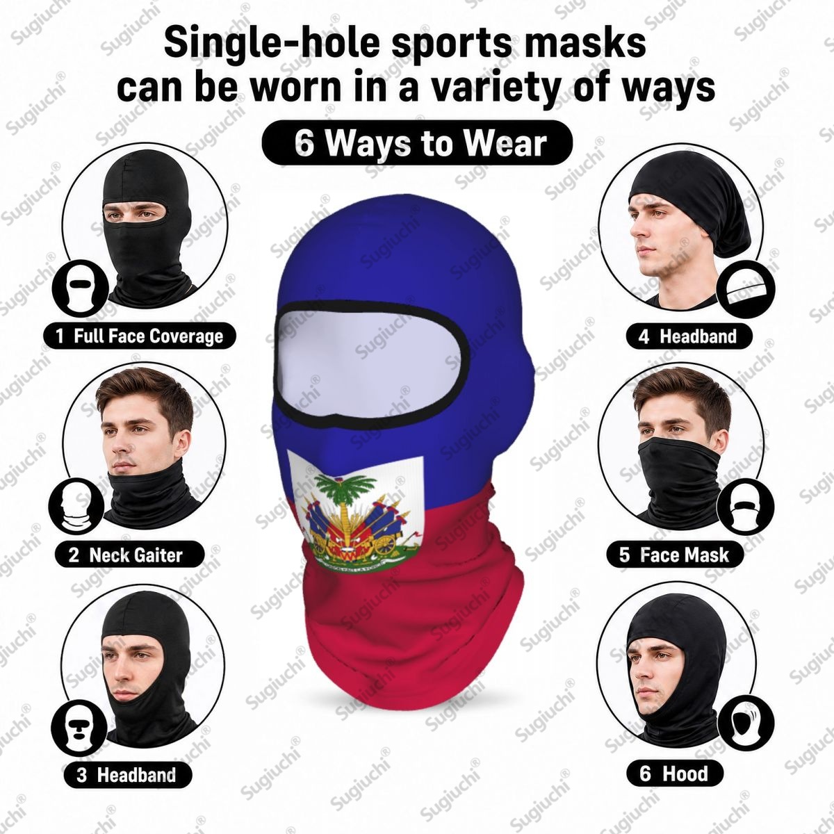 Балаклава для велоспорта Haiti – обзор и цена Helmet Full Face